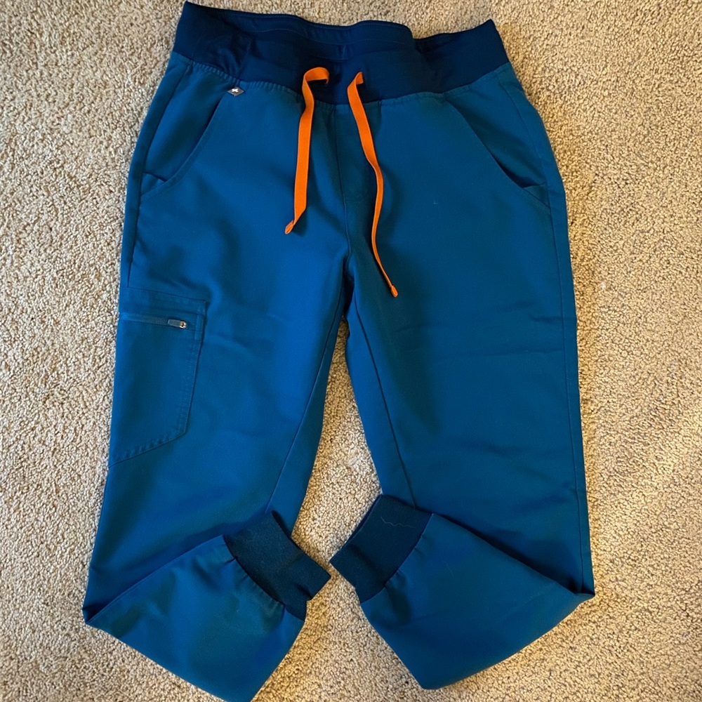 Women’s Figs Scrub Bottoms - Alps Blue